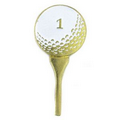 Golf Ball & Tee Pin